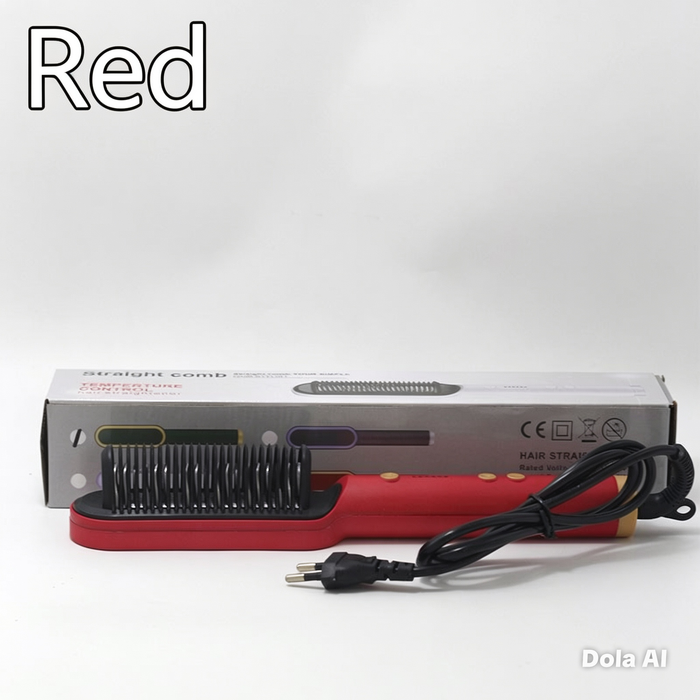 MH50941 Straightening comb with negative ion hair straightener