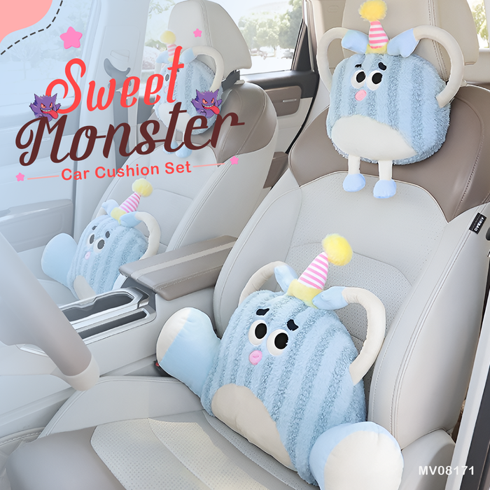 MV08171 Sweet Monster Car Cushion Set