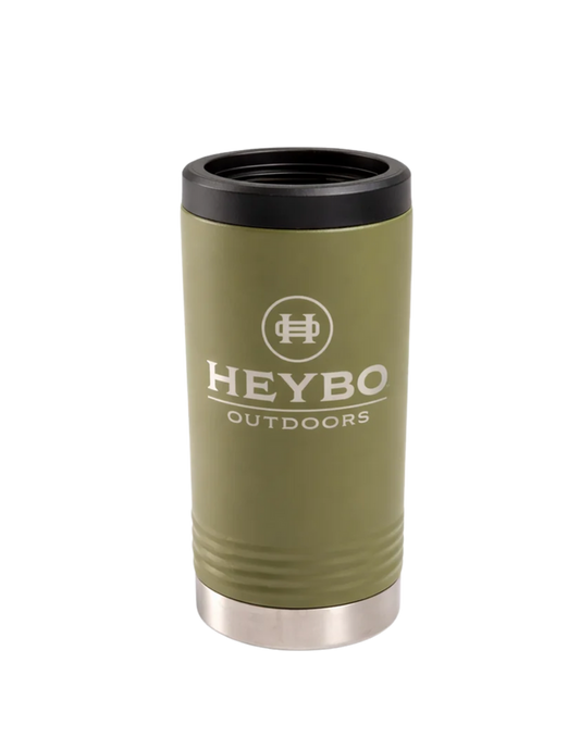 12 oz. Slim Can Cooler: Olive