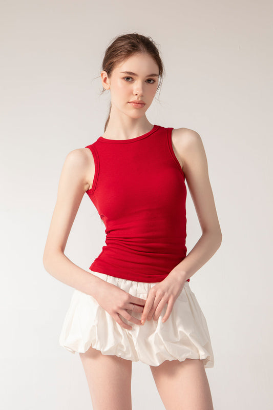 NINA Top in Cherry