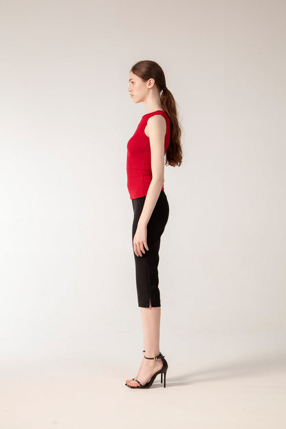 NINA Top in Cherry