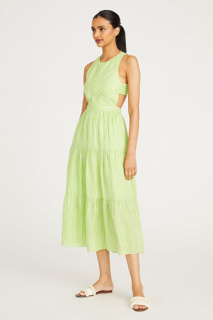 Giovanna Stripe Day Dress