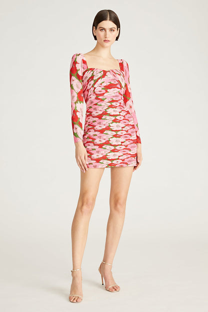 Giulia Pleated Mini Dress