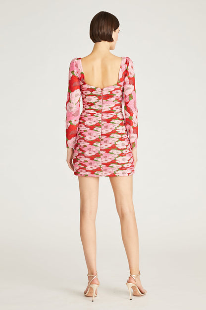 Giulia Pleated Mini Dress