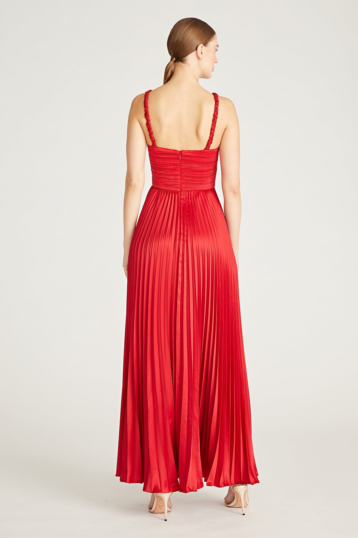 Idra Braided Strap Gown