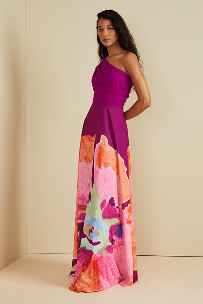 Atlas One Shoulder Gown