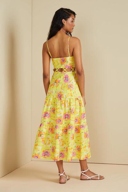 Aire Cutout Midi Dress