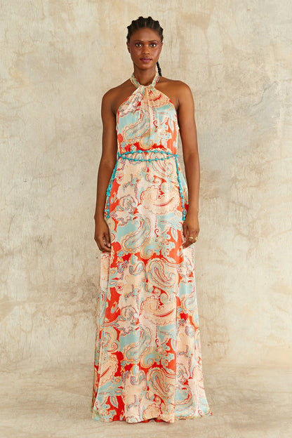 Collie Halter Gown