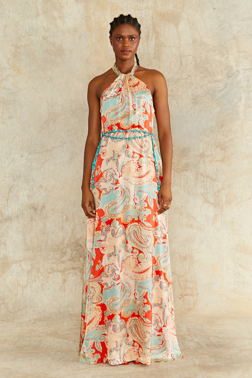 Collie Halter Gown