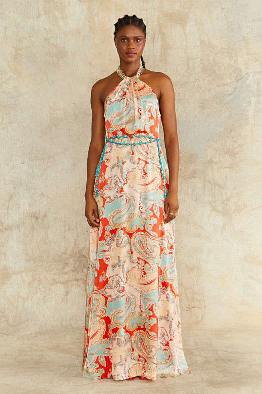 Collie Halter Gown