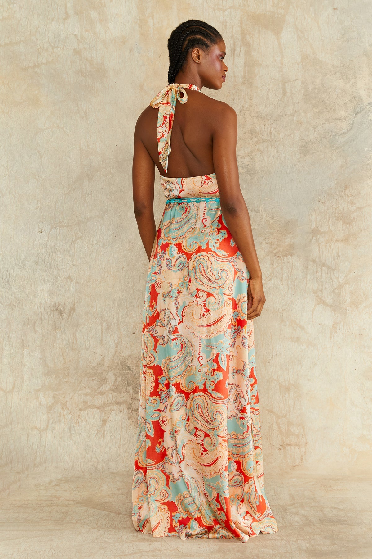Collie Halter Gown