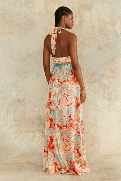 Collie Halter Gown