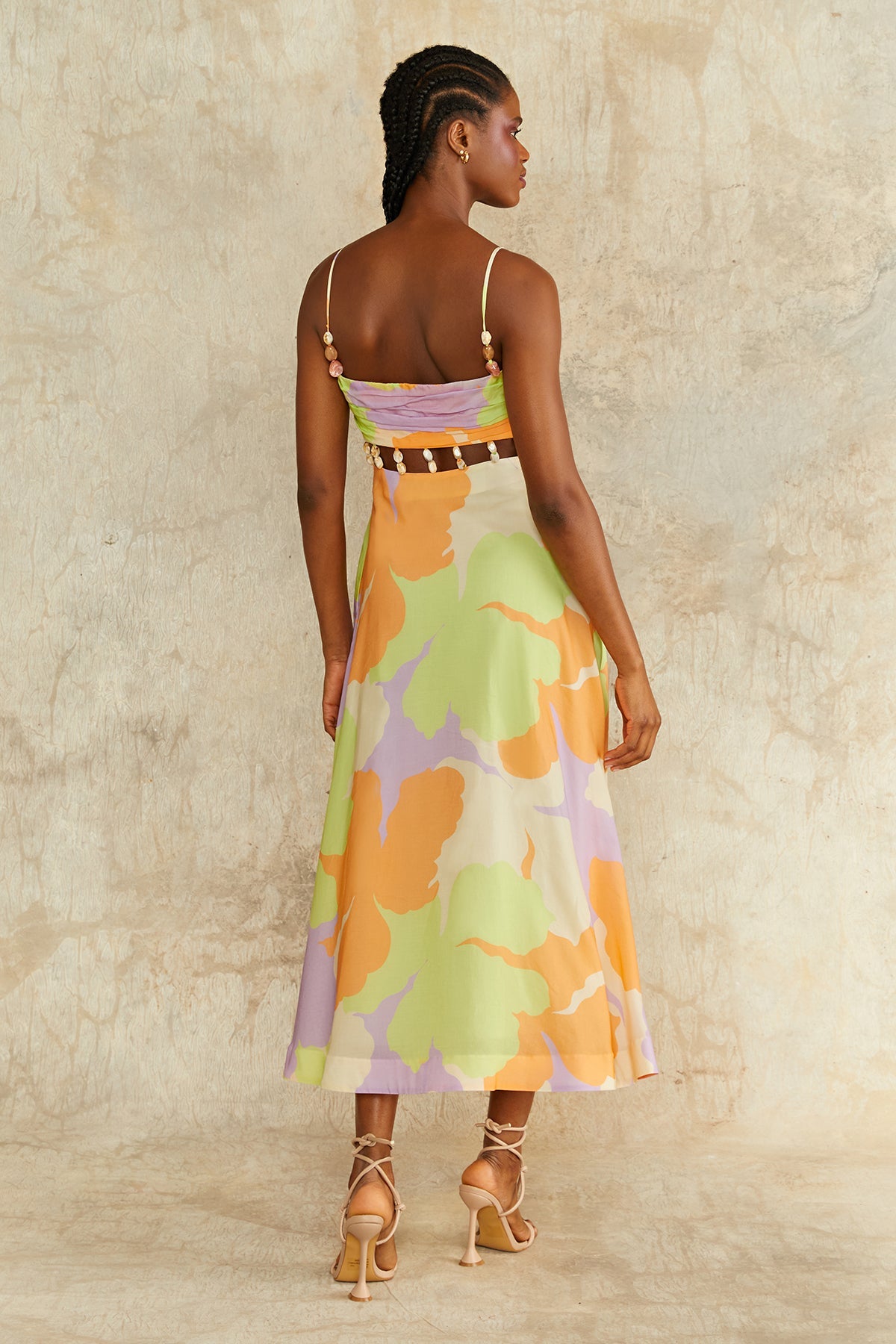 Georgie Beaded Waist Midi