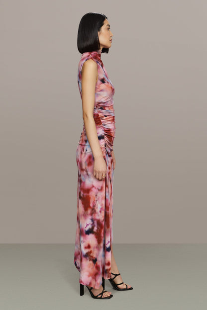 Kai Printed Jersey Dress