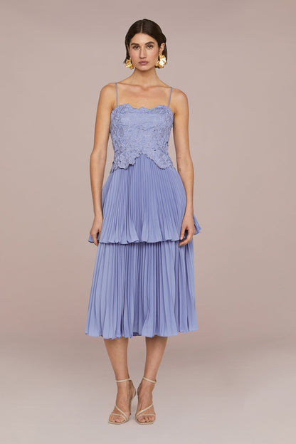 Esmae Laser Cut Floral Dress