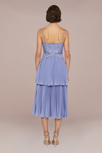 Esmae Laser Cut Floral Dress