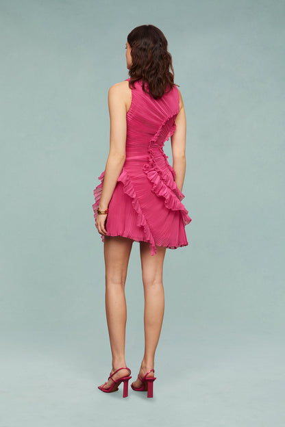 Emilia Cascade Mini Dress