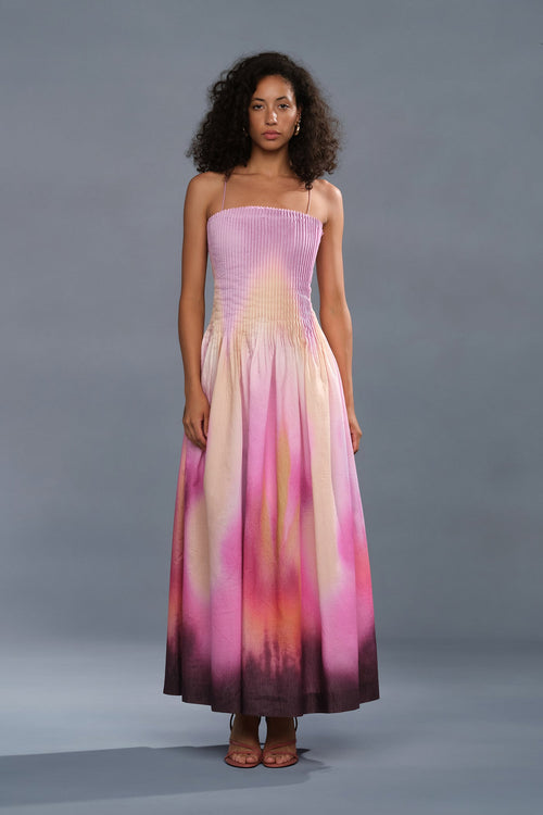 Grecia Pleated Dress