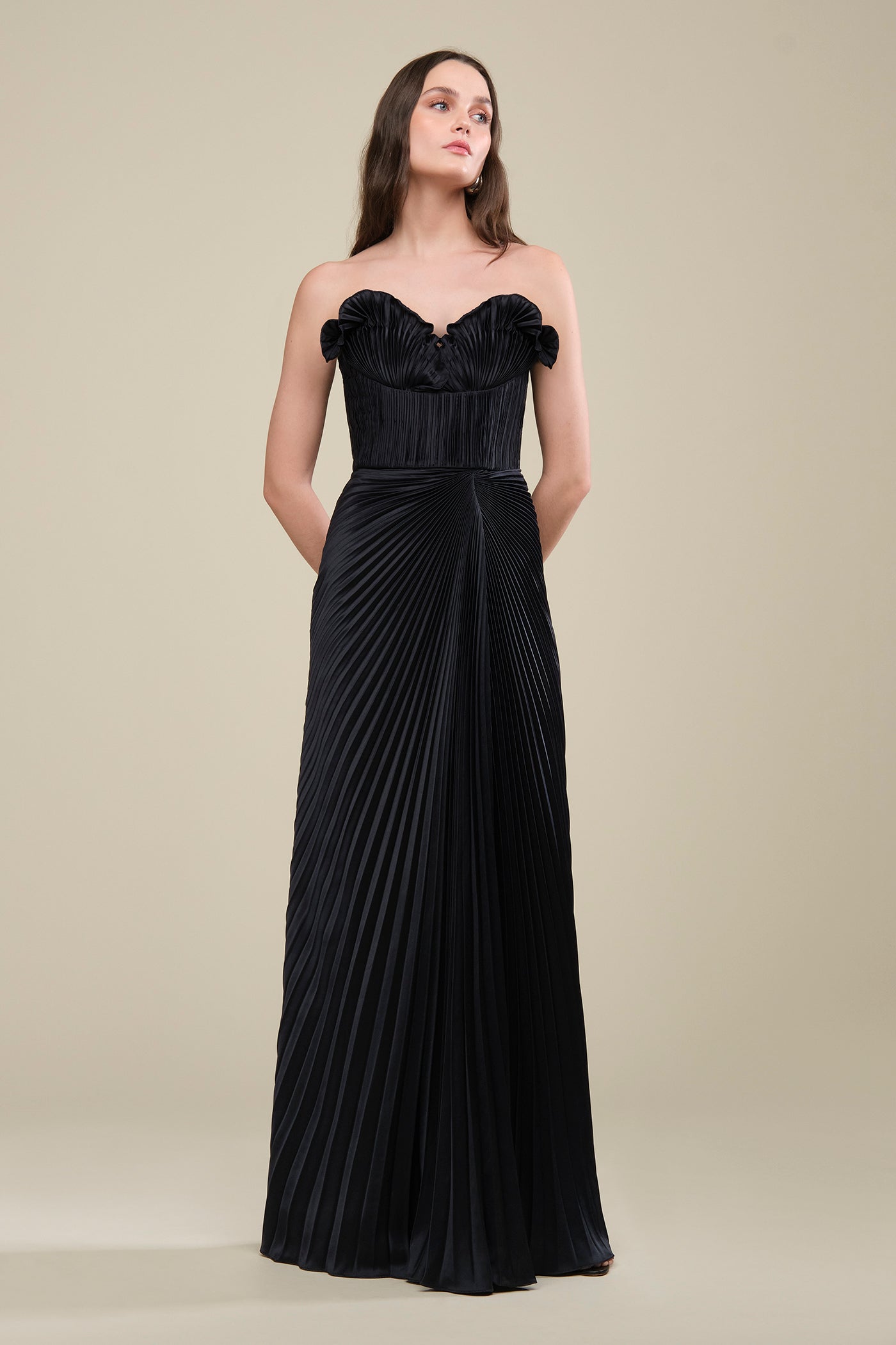 Kaylani Pleated Gown