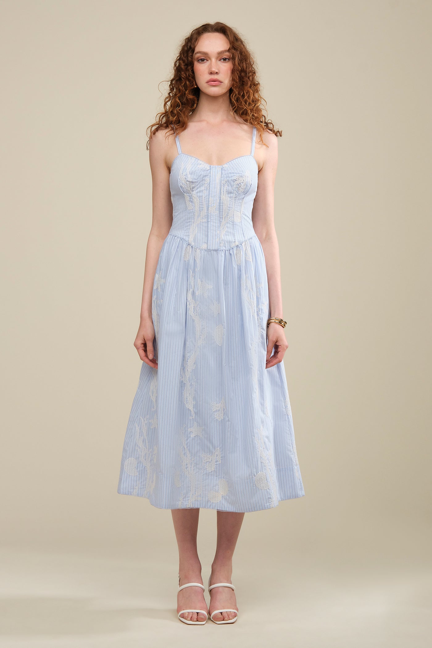 Bronte Embroidered Day Dress