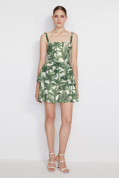 Ashton Ruffle Dress