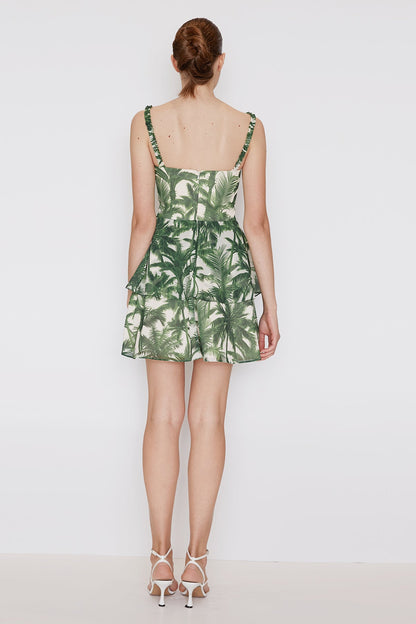 Ashton Ruffle Dress