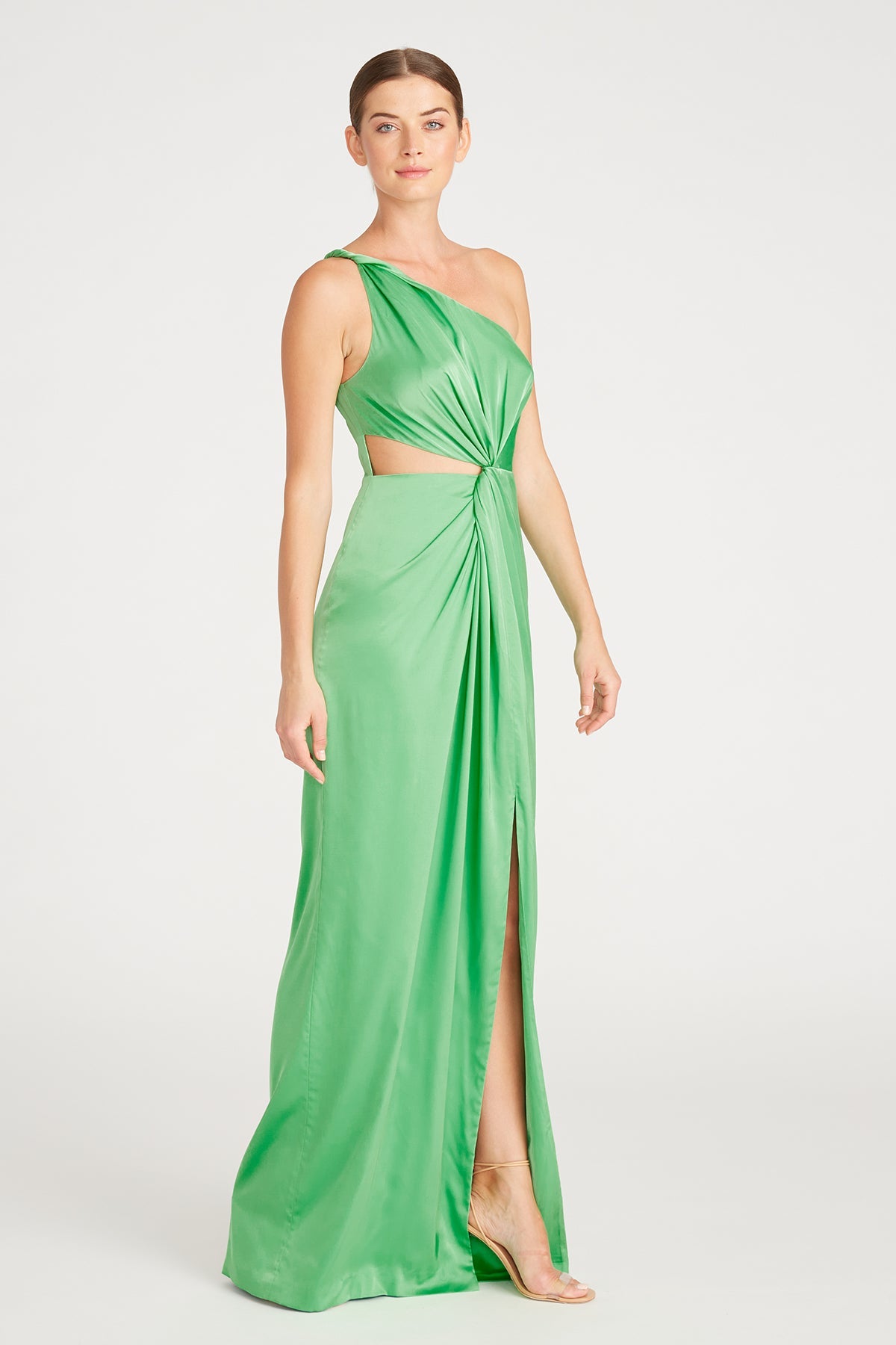 Deena One Shoulder Gown