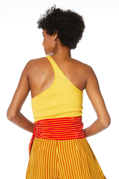 Billie One Shoulder Knit Top