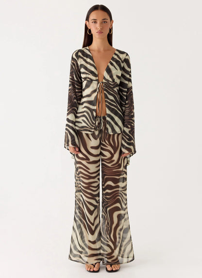 Chaty Top - Zebra