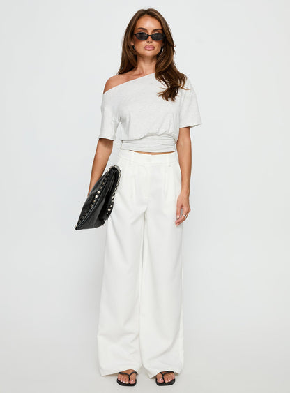 Archer Pants White Tall