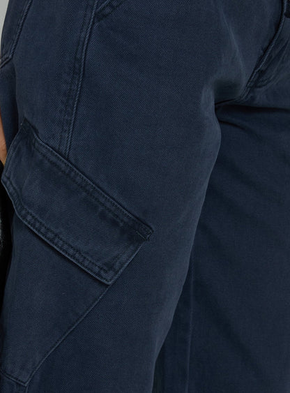 Apres Tie Waist Jorts Navy