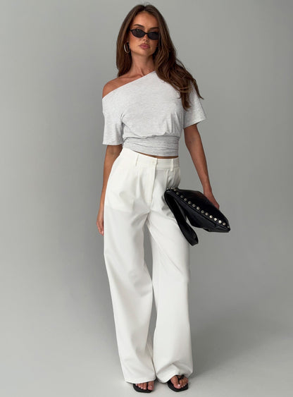 Archer Pants White Tall