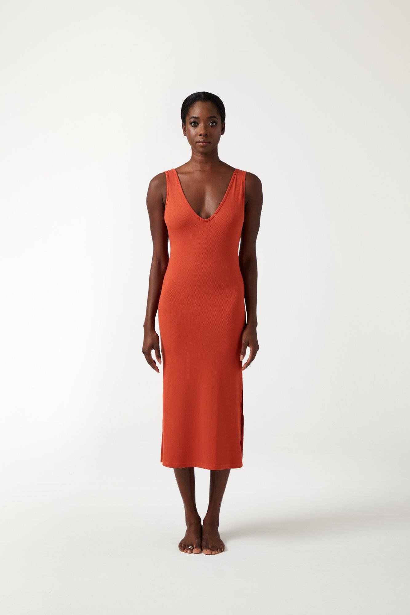 OPAL Dress - Chili