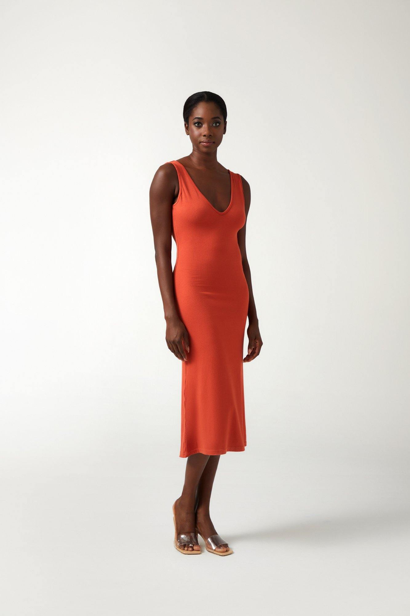 OPAL Dress - Chili