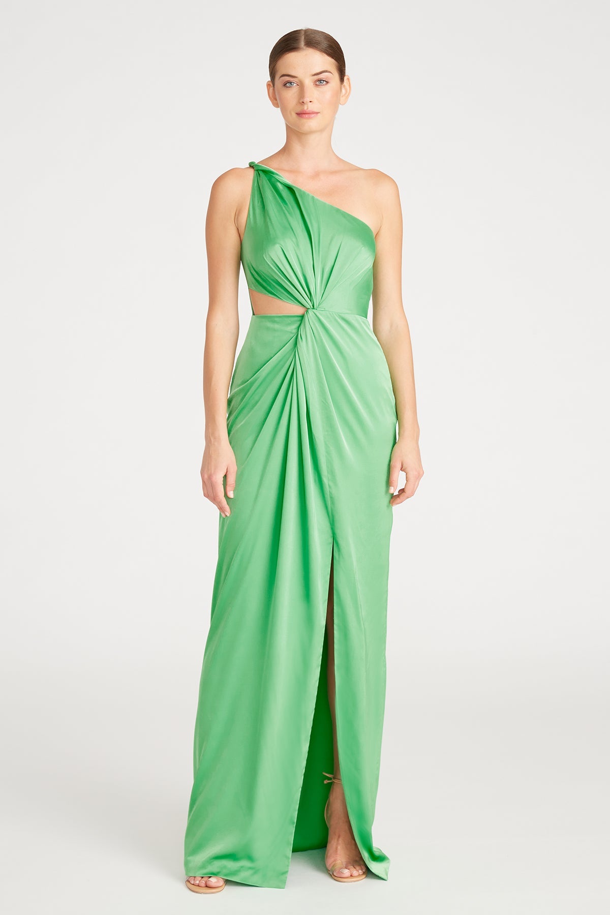 Deena One Shoulder Gown