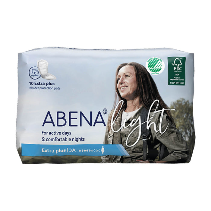 Abena Light Pad Size 3A – High Absorbency Light Incontinence Pad 
[variant:3A]