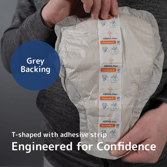 ABENA Man - T-shaped with adhesive strip [variant:Formula 2]