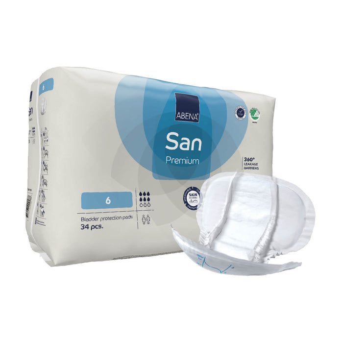 Premium Incontinence Bladder Protection Pads, Fast Absorption, Fully Breathable, Leakage Barriers [variant:6]