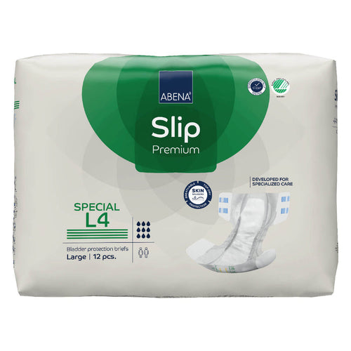 Premium Incontinence Briefs, Bladder Protection Briefs, Fully Breathable, Super Absorption, Maximum Leakage Protection [variant:L4 (40" - 59" / 135 fl oz)]