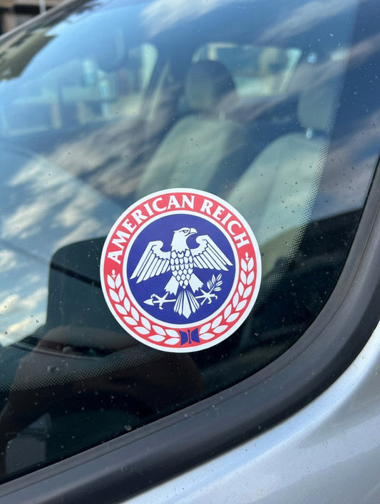 Car Window decal "The Republic" 3"