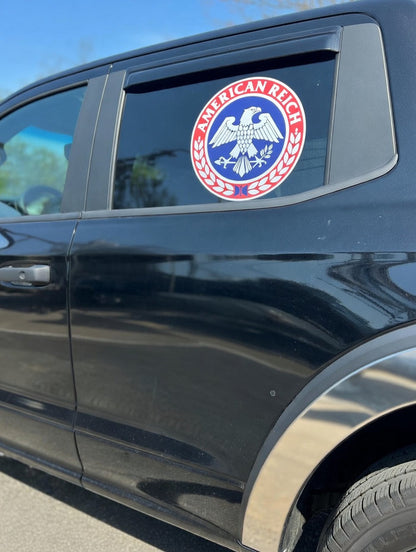 Car Window Decal "The Republic" Large