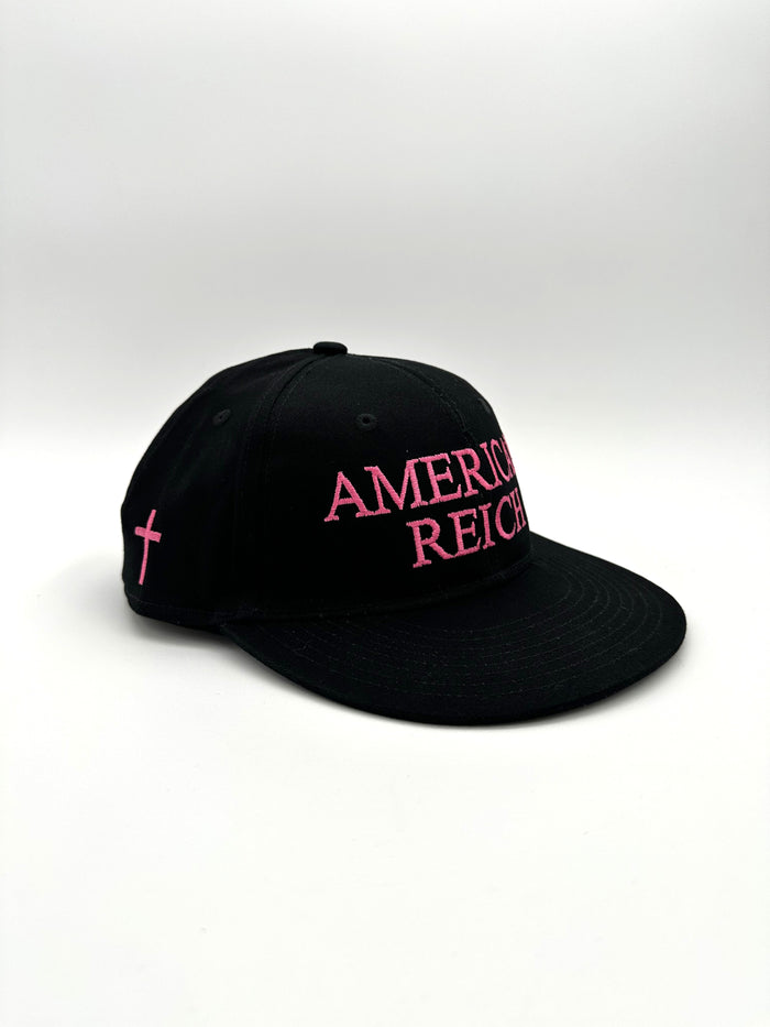 “Founder Hat” Embroidered  American Reich with Cross Snapback