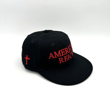 “Founder Hat” Embroidered  American Reich with Cross Snapback