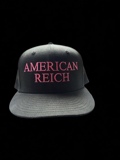 "Founder Hat" The "First Lady" Embroidered in Pink Flat-bill