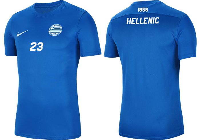 HELLENIC AC Youth Park 7 Jersey - Players Kit (BV6741-463) HELLENIC AC Nike Club Zone
