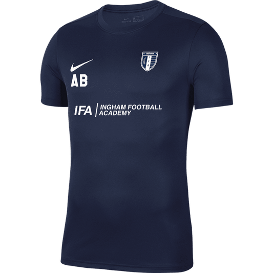 INGHAM FOOTBALL ACADEMY Men's Park 7 Jersey (BV6708-410) INGHAM FOOTBALL ACADEMY Nike Club Zone
