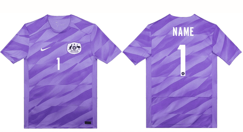 Matildas 23/24 Goalkeeper Jersey - Custom Printing - White Customisation Ultra Football