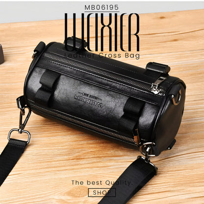 MB06195 WEIXIER  Leather Cross Bag