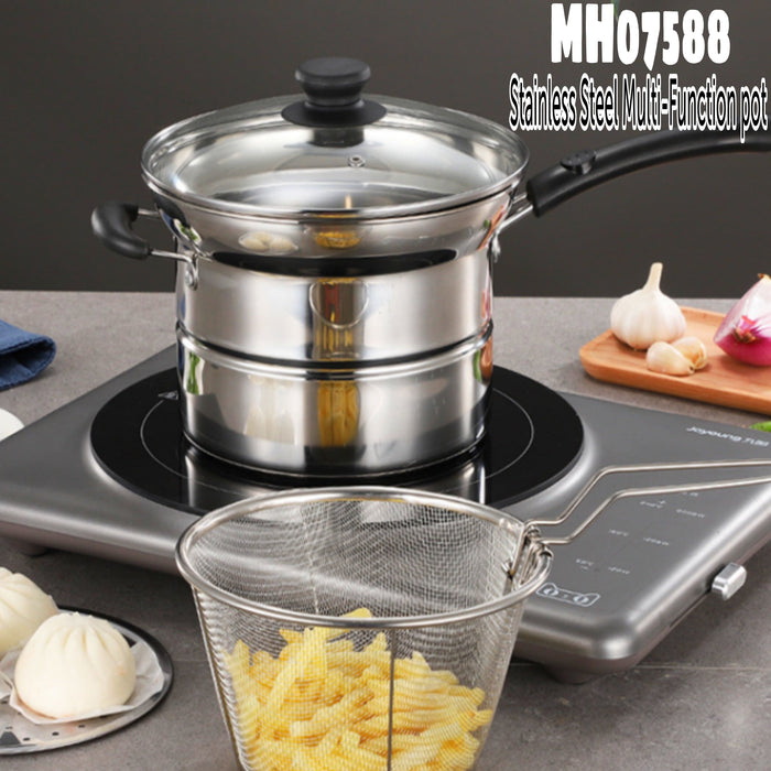 MH07588 Stainless Steel Multi-Function Pot
