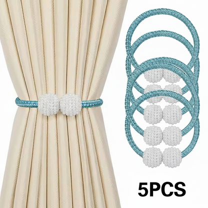 MH07771 Pearl Magnetic Curtain Tiebacks ( 5pcs )